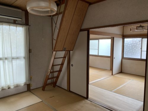 広島市南区翠5丁目の戸建賃貸の2階和室の写真
