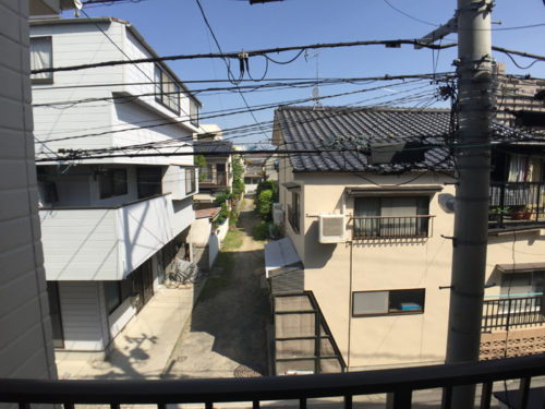 東雲本町1丁目の中古住宅からの眺めです