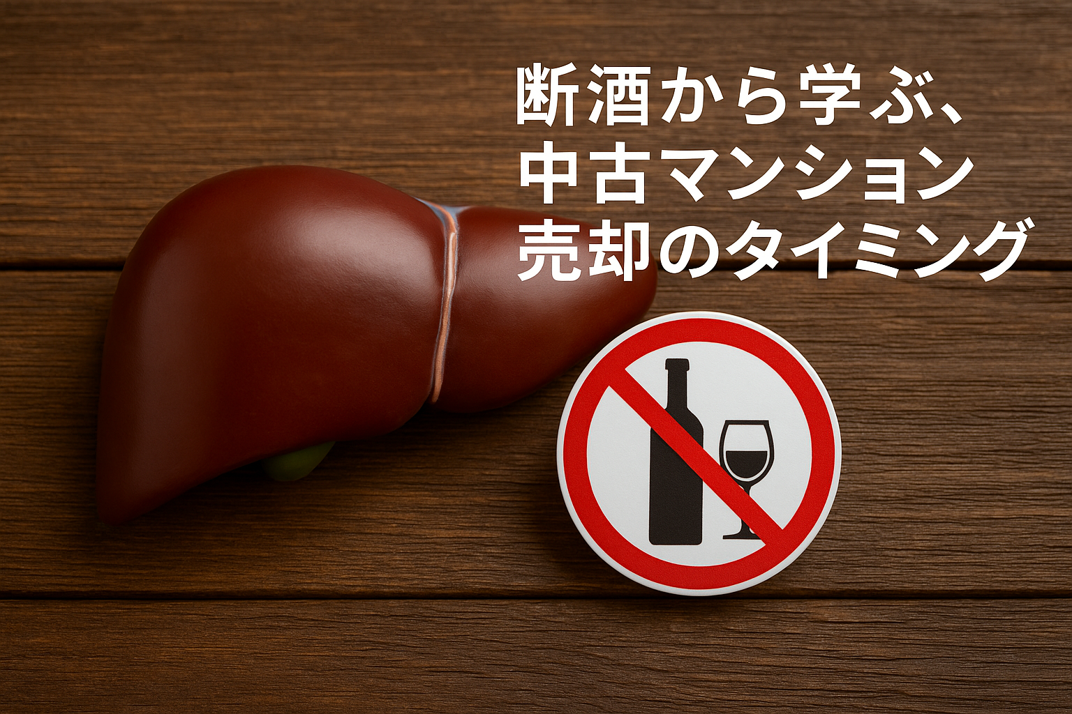 断酒から学ぶ、中古マンション売却のタイミング