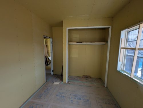 みつぎ団地　建築現場写真