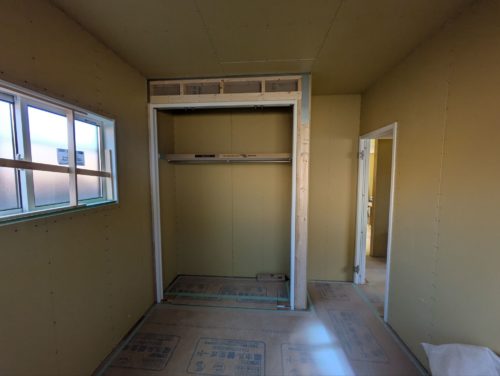 みつぎ団地　建築現場写真