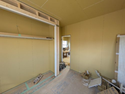 みつぎ団地　建築現場写真