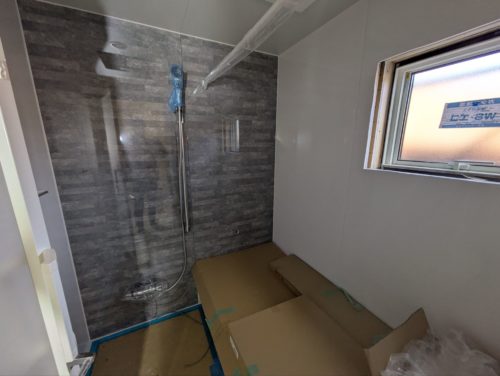 みつぎ団地　建築現場写真