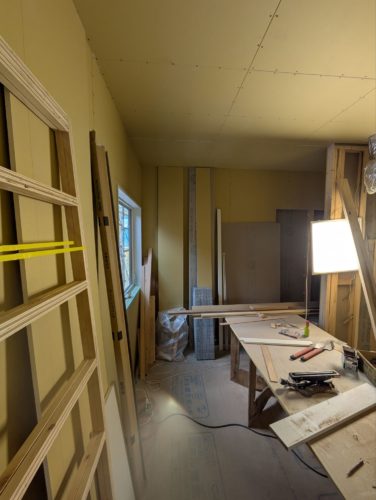 みつぎ団地　建築現場写真