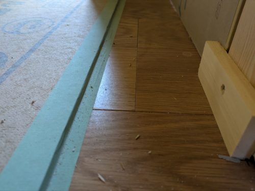 みつぎ団地　建築現場写真