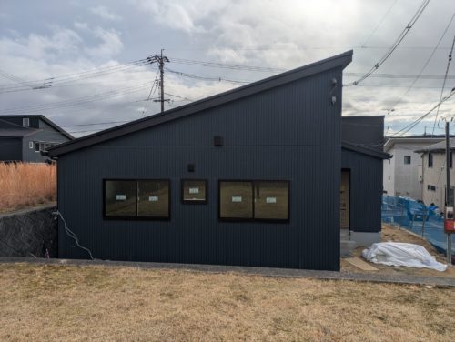 みつぎ団地　建築現場写真